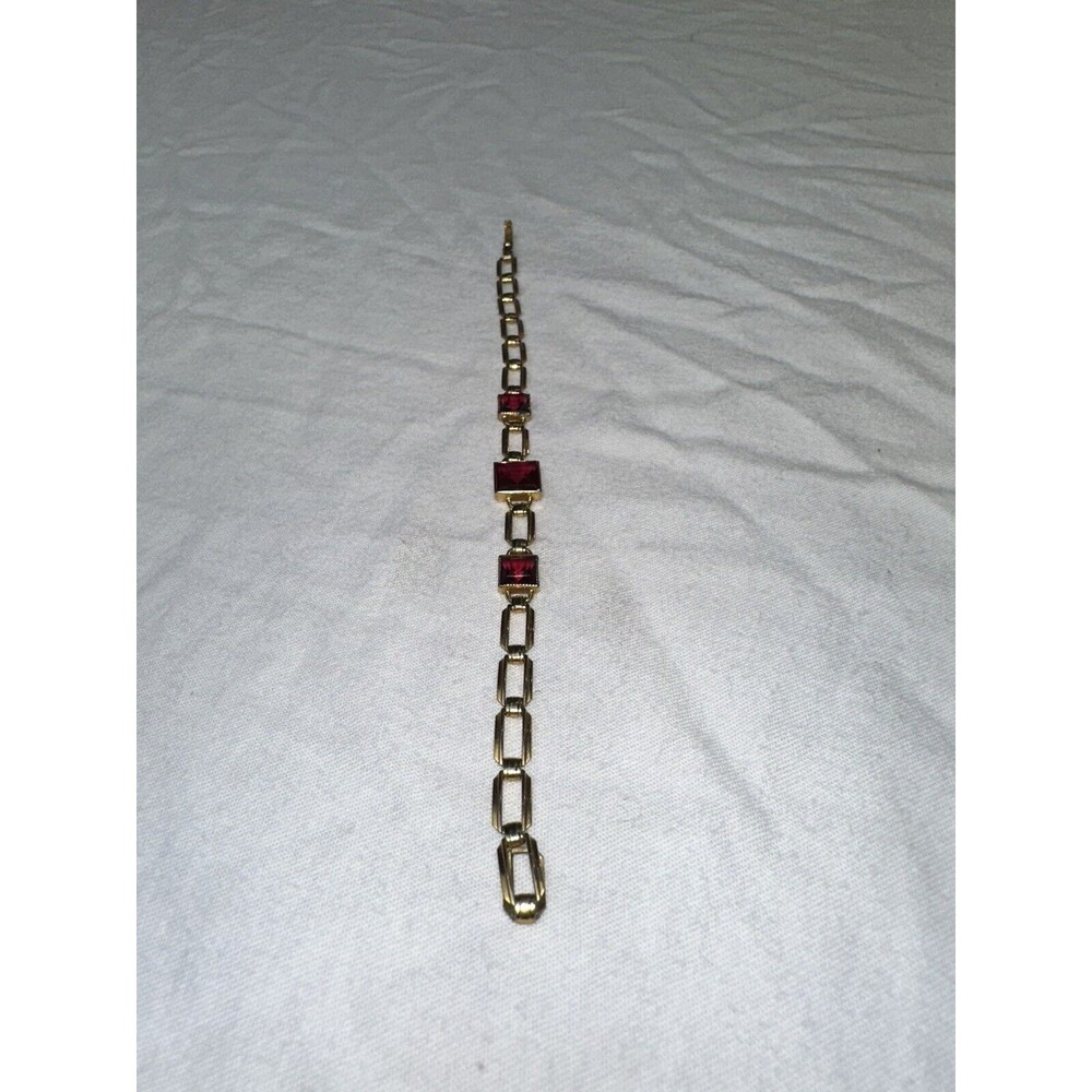 Beau Sterling Silver Vintage Flower Bracelet